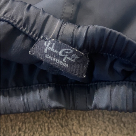 Brandy Melville Dark Blue silk pants, drawstring, one size fits all, never worn - Picture 2 of 2